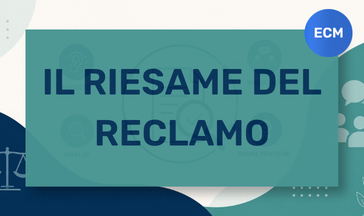 Il riesame del reclamo
